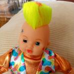 Zapf creations jaren 80 punk rock baby, Kinderen en Baby's, Speelgoed | Poppen, Ophalen of Verzenden, Zo goed als nieuw, Babypop
