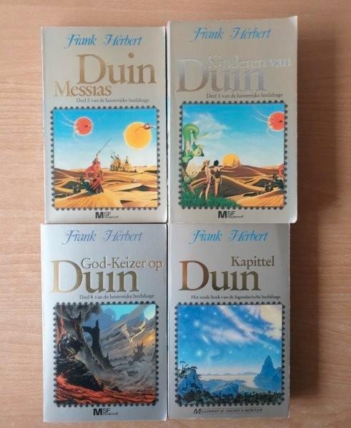 Frank Herbert - Duin 2, 3, 4 en 6, Boeken, Fantasy, Gelezen, Ophalen of Verzenden