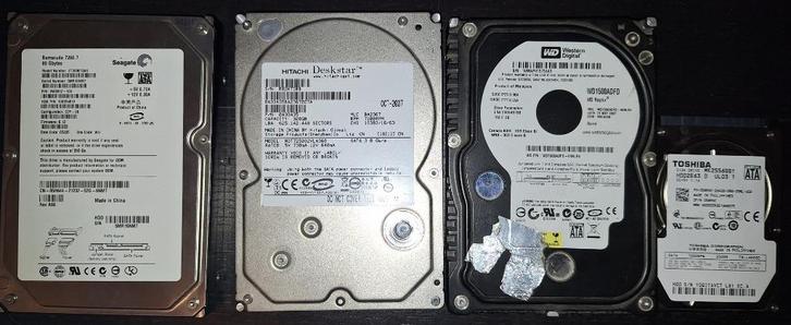 Driverse Harddrives, Computers en Software, Harde schijven, Gebruikt, Desktop, Intern, HDD, SATA, Ophalen of Verzenden