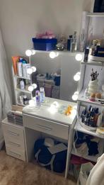 Make up kast en ikea wandrek, Ophalen, Zo goed als nieuw, Hout, Minder dan 100 cm