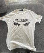 Dsquared 2 t-shirt maat S, Kleding | Heren, T-shirts, Maat 46 (S) of kleiner, Ophalen of Verzenden, Wit, Zo goed als nieuw
