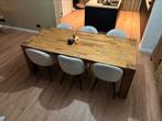 Te koop mooie eetkamertafel, Huis en Inrichting, Ophalen, 100 tot 150 cm, 200 cm of meer, Zo goed als nieuw