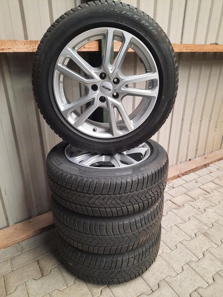 18 inch velgen 5×112 ALUTEC AUDI A6 C7 C8 Q3 WINTERSETJE, Auto-onderdelen, Banden en Velgen, Banden en Velgen, Winterbanden, 18 inch