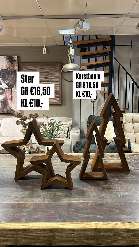 Mooie kerstbomen / roest / deco, Diversen, Kerst, Nieuw, Ophalen of Verzenden