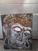 Te koop boeddha schilderij vol hout., Ophalen