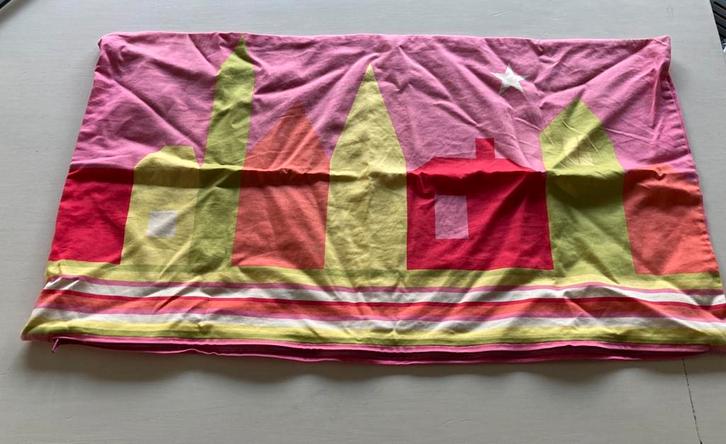 sierkussen hoes kinderkamer roze, Kinderen en Baby's, Kinderkamer | Inrichting en Decoratie, Zo goed als nieuw, Kleed of Kussen