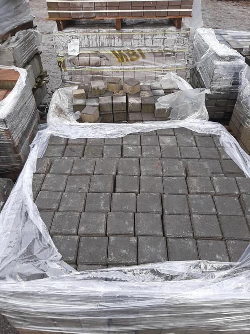 Halve Bkk's antraciet te koop, Tuin en Terras, Tegels en Klinkers, Nieuw, Klinkers, Beton, 10 m² of meer, Ophalen