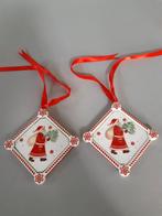 2 porseleinen Kersthangers Villeroy en Boch Winter Bakery, Ophalen of Verzenden, Nieuw