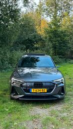 Audi e-tron S Quattro 503pk 2021 Grijs, Auto's, Automaat, 1800 kg, Zwart, USB