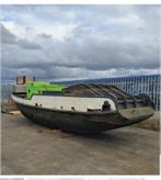 vrachtschip, vrachtboot/werkboot met samofa diesel motor, Watersport en Boten, Ophalen, Gebruikt, Staal, 50 pk of meer