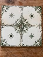 Antieke wandtegels set van 4, Antiek en Kunst, Ophalen