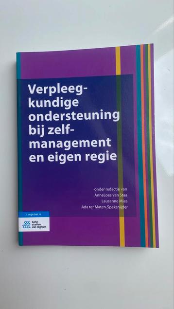 Verpleegkundige ondersteuning bij zelfmanagement en eigen re beschikbaar voor biedingen