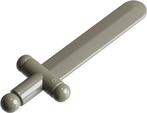 Lego Dark Gray Minifigure, Weapon Sword, Shortsword - Polish, Ophalen of Verzenden, Gebruikt, Losse stenen, Lego