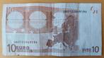 'n 10 Eurobiljet uit 2002 - handtekening Trichet, landcode U, Postzegels en Munten, Frankrijk, Los biljet, 10 euro, Ophalen