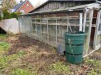 Aanbouw kas tuin, Tuin en Terras, Kassen, Ophalen, Glas, Aluminium
