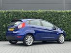 Ford Fiesta 1.0 EcoBoost TITANIUM NL AUTO, NAP LOGISCH, ECC-, Voorwielaandrijving, 101 pk, Euro 6, Blauw
