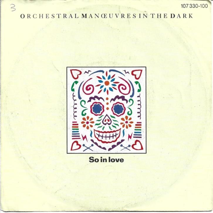 Orchestral Manouvres in the Dark - So in love uit 1985, Cd's en Dvd's, Vinyl Singles, Gebruikt, Single, Pop, 7 inch, Ophalen of Verzenden