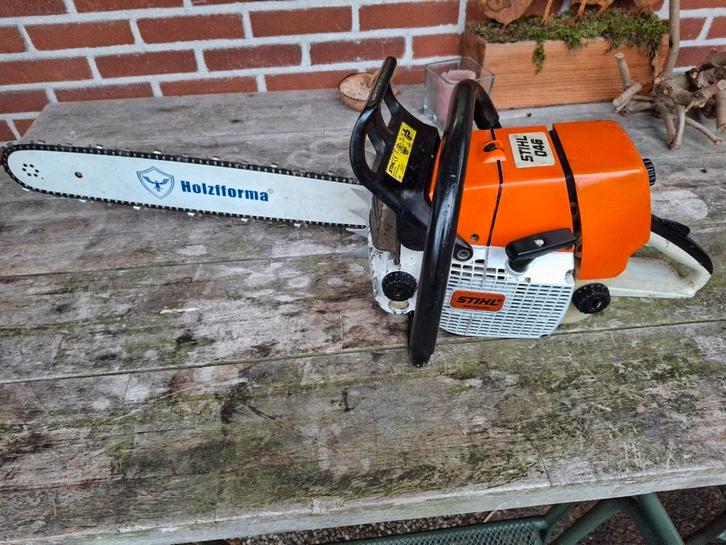 Stihl MS 046 Kettingzaag, Tuin en Terras, Hand-tuingereedschap, Zo goed als nieuw, Ophalen of Verzenden