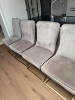 Eric kuster styl eetkamerstoelen, Huis en Inrichting, Stoelen, Ophalen, Zo goed als nieuw, Grijs, Vijf, Zes of meer stoelen