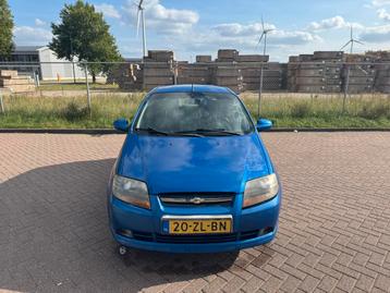 Chevrolet Kalos 1.2 5D 2008 Blauw beschikbaar voor biedingen