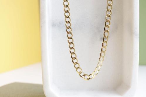 14 Karaat Gouden Ketting Gourmetschakel, Sieraden, Tassen en Uiterlijk, Kettingen, Zo goed als nieuw, Goud, Goud, Ophalen of Verzenden