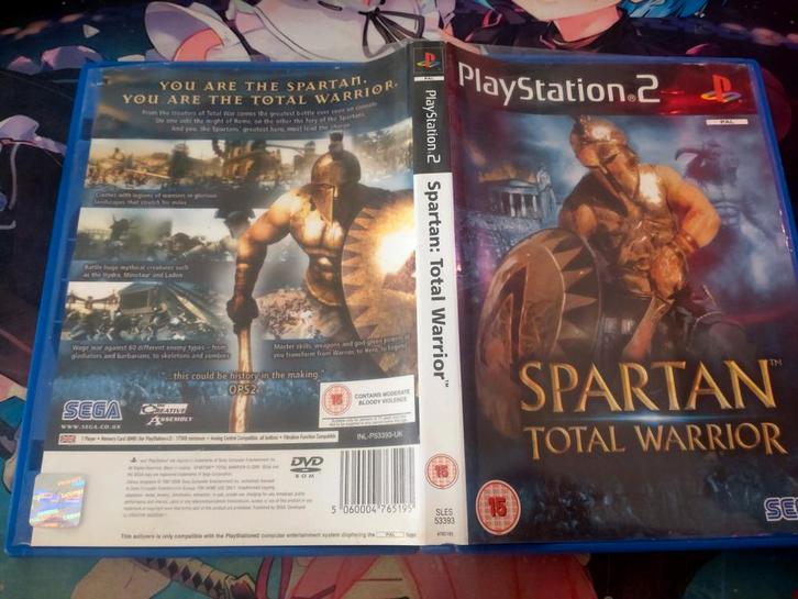 Spartan: Total Warrior - PS2, Spelcomputers en Games, Games | Sony PlayStation 2, Gebruikt, Avontuur en Actie, 1 speler, Vanaf 16 jaar