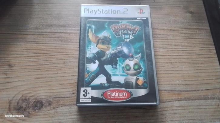 Ratchet & Clank 2 - PS2 - Platinum, Spelcomputers en Games, Games | Sony PlayStation 2, Gebruikt, Platform, 1 speler, Vanaf 3 jaar