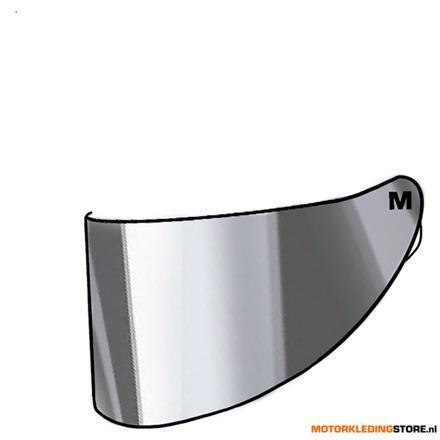 ROOF Roof Boxer V8 Vizier, Irridium Zilver, anti-kras, Motoren, Kleding | Motorhelmen, Nieuw met kaartje, Ophalen of Verzenden