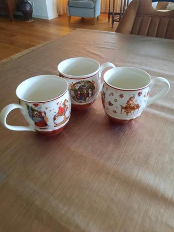 Villeroy & Boch Kerstjaarbekers Limited Edition 2022/23/24  beschikbaar voor biedingen