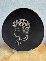 Potterie Boonstra - Dries Holten jaren ‘50 wandbord 22 cm, Antiek en Kunst, Ophalen of Verzenden