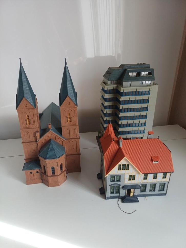 Divers modelspoor gebouwen H0 (deel 4), Hobby en Vrije tijd, Modeltreinen | H0, Gebruikt, Brug, Tunnel of Gebouw, Gelijkstroom of Wisselstroom