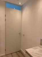 Binnendeur met kozijn en glas, Ophalen, 80 tot 100 cm, Binnendeur, 200 tot 215 cm