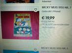Walt Disney / Micky Maus 1955, Boeken, Stripboeken, Gelezen, Ophalen of Verzenden, Eén stripboek, Walt Disney