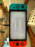 Nintendo Switch OLED + Bumper & Tas, Spelcomputers en Games, Spelcomputers | Nintendo Switch, Ophalen, Zo goed als nieuw, Met 2 controllers
