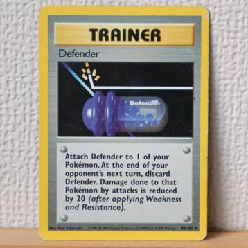 Pokémon Defender Trainer Base Set 80/102 beschikbaar voor biedingen