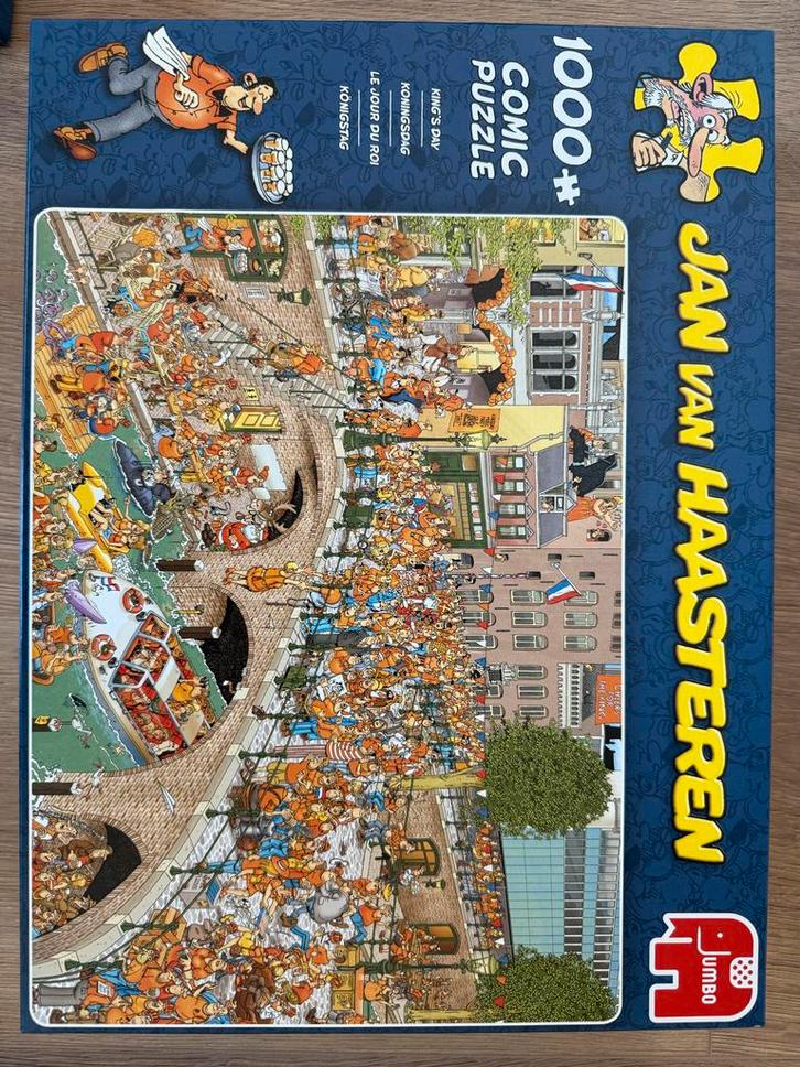 Jan van Haasteren Puzzels, Hobby en Vrije tijd, Denksport en Puzzels, Zo goed als nieuw, Legpuzzel, 500 t/m 1500 stukjes, Ophalen