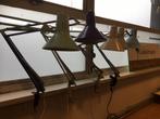 5 vintage architecten lampen jaren 70, Ophalen of Verzenden, Gebruikt, Minder dan 50 cm