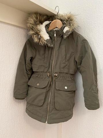 H&M winterjas meisje Maat :128 - 7 jaar beschikbaar voor biedingen