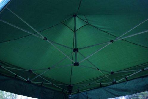 Profi Easy-Up Vouwpaviljoen/Vouwtent/Partytent 3x3m Groen, Tuin en Terras, Partytenten, Nieuw, Minder dan 5 meter, Opvouwbaar