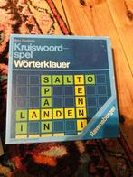 Kruiswoordspel /ravensburger compleet, Hobby en Vrije tijd, Gezelschapsspellen | Bordspellen, Ophalen of Verzenden, Zo goed als nieuw