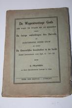 Ds. E. Fransen - De Wapenrustinge Gods (zestal preken), Boeken, Ophalen of Verzenden, Gelezen, Christendom | Protestants