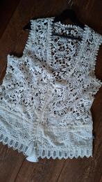 DiDi Gehaakt Gilet Off White Maat L/XL, Ophalen of Verzenden