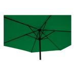 Parasol 3 meter met molen en 6 baleinen kleur groen, Ophalen of Verzenden, Nieuw, Stokparasol