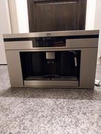 AEG Inbouw Koffiemachine, Witgoed en Apparatuur, Koffiezetapparaten, Gebruikt, Espresso apparaat, Koffiebonen, Ophalen of Verzenden