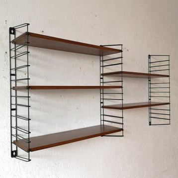Tomado Wandrek / Boekenrek – Teak beschikbaar voor biedingen