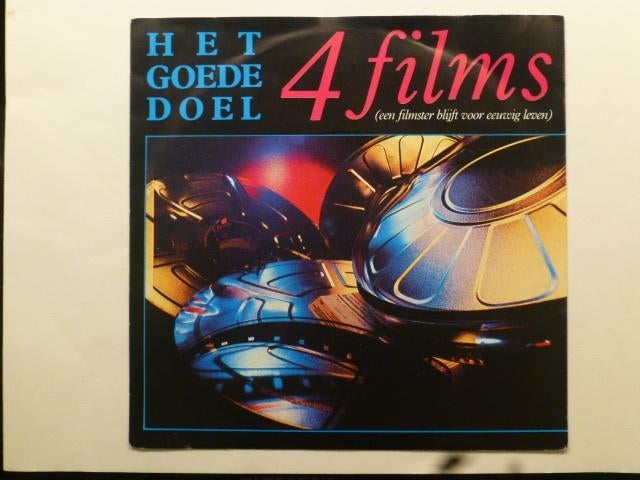 Het Goede Doel. 4 Films. / Atoombom., Cd's en Dvd's, Vinyl Singles, Gebruikt, 7 inch, Single, Ophalen of Verzenden