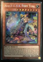 Noh-P.U.N.K. Foxy Tune - Secret Rare 1st Edition, Verzenden, Nieuw, Losse kaart, Foil