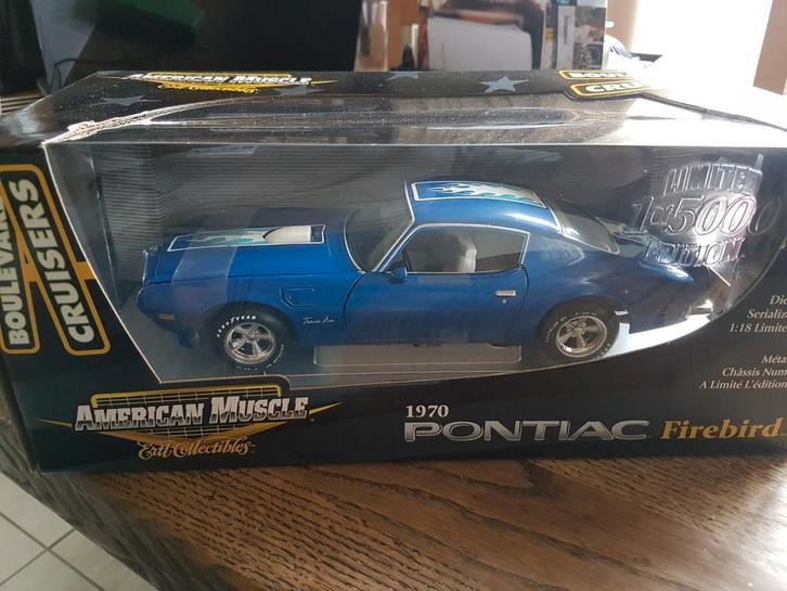 Pontiac trans am Modellen, Hobby en Vrije tijd, Modelauto's | 1:18, Nieuw, Ophalen of Verzenden
