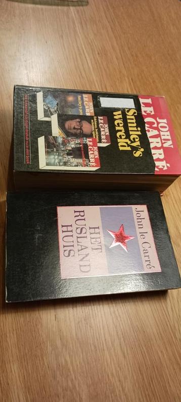 2 John le Carré boeken: Smiley & Rusland Huis beschikbaar voor biedingen