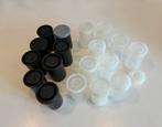 Plastic kokertjes filmrolletjes | Goed sluitend, Ophalen of Verzenden, Zo goed als nieuw